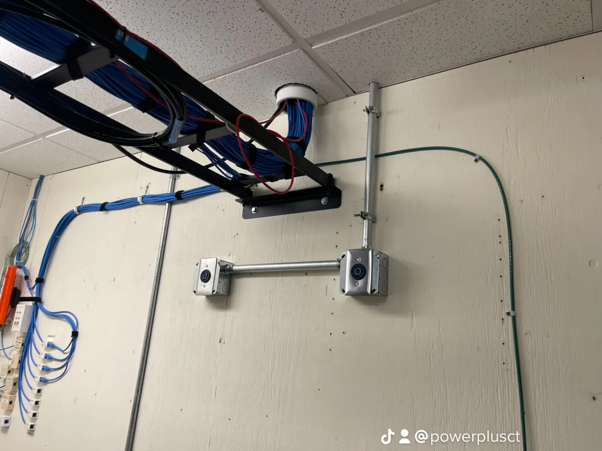 Light Commercial completed by PowerPlus Electric, Connecticut